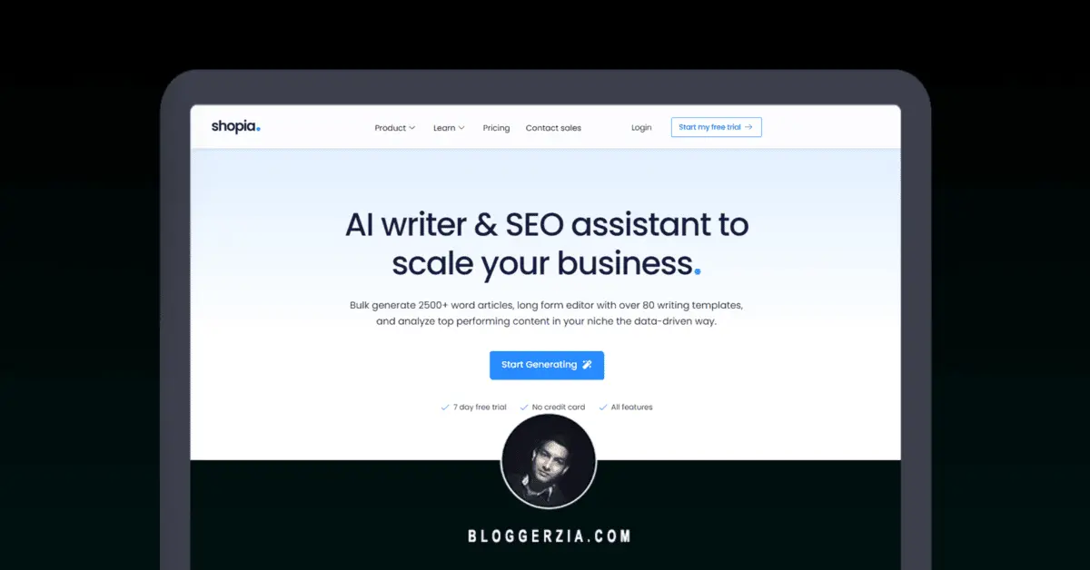 Read more about the article Shopia.ai Lifetime Deal | Powerful AI Writer & SEO Assistant
