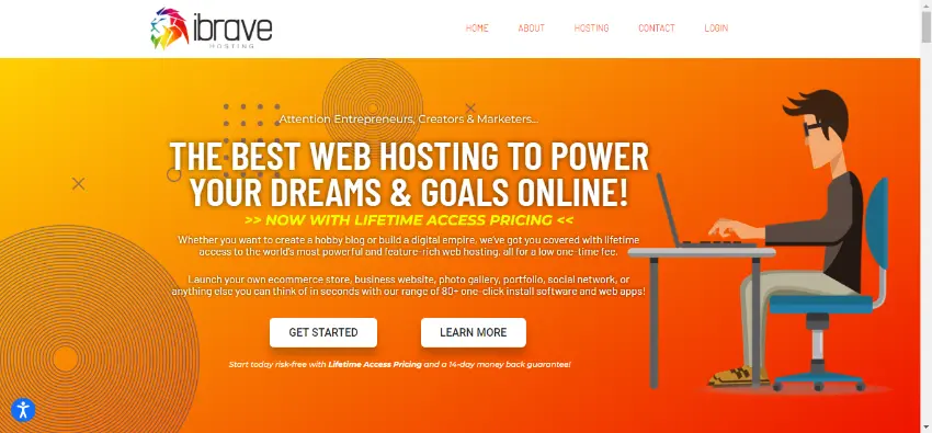 Top Web Hosting Lifetime Deals - iBrave